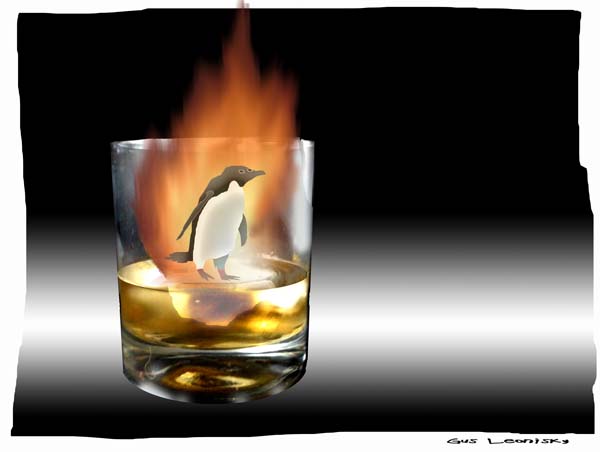 melting ice...